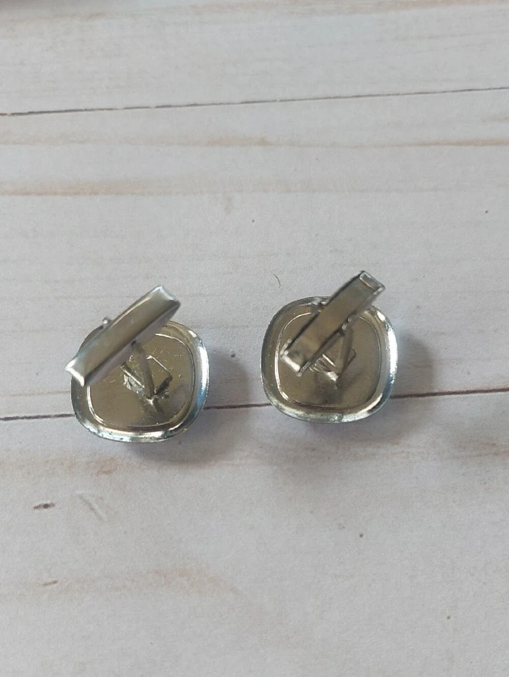 Iridescent Blue Multi-Color Men's Cufflinks